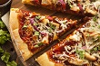BBQ chicken pizza